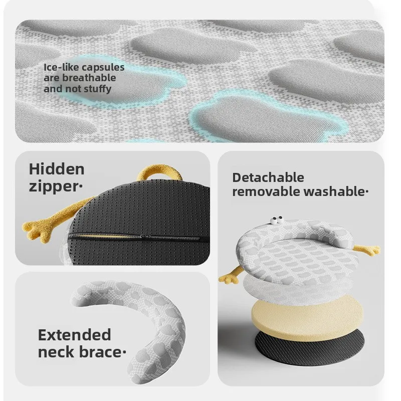 Summer Cooling Cat Bed – Ice Silk Removable Pet Nest for Dogs and Cats - Image 4